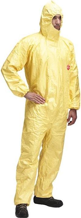 Actual product image Dupont Protective suit Tychem® 2000 C size XXL yellow PPE category III (XXL)