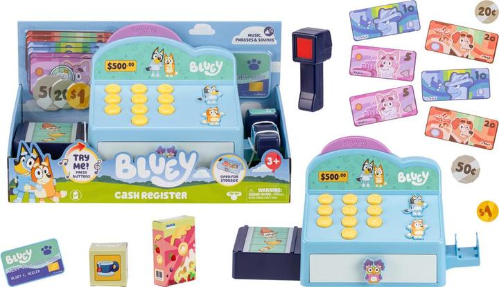 Produktbild Bluey Registrierkasse mit interaktiven Geräuschen