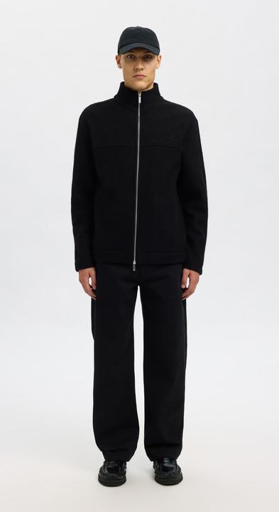 Immagine prodotto Selected Homme 100% Woll Strickjacke mit Reissverschluss (L)