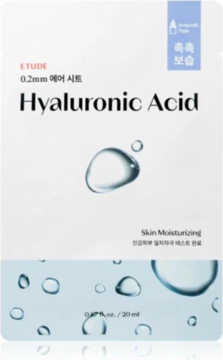 Image du produit Etude House 0.2 Therapy Air Mask Acide hyaluronique (20 ml)