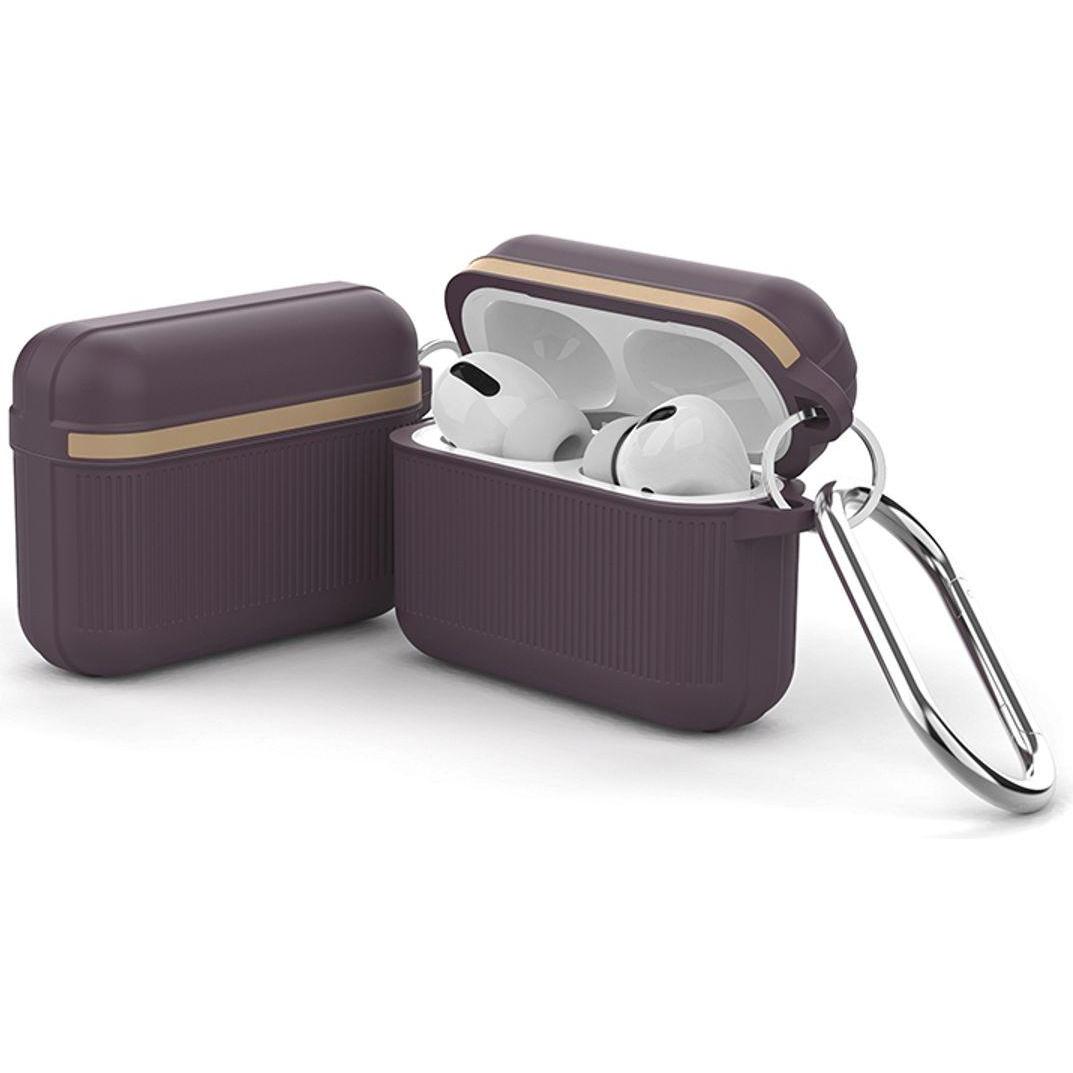 Thumbnail - König Design Schutz Tasche Hülle für Apple AirPods Pro Case Cover Bumper Etuis Schale 360 Neu (Kopfhörer Tasche), Kopfhö...