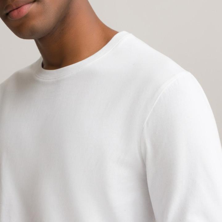 Produktbild La Redoute Collections Shirt mit rundem Ausschnitt (3XL)