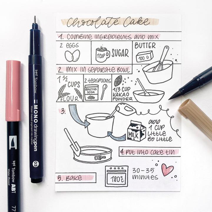 Actual product image Tombow ABT Dual Brush Pen (1 x)