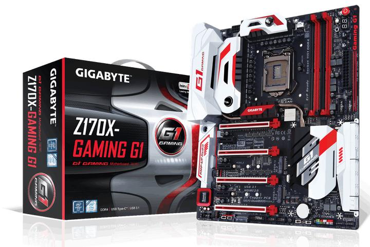 Produktbild Gigabyte Ga-Z170x-Gaming G1 (LGA 1151, Intel Z170, E-ATX)