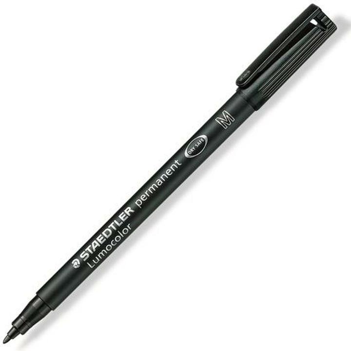 Produktbild Staedtler 317-9 Permanent-Marker Rundspitze (e) (Schwarz, 1 mm, 10 x)
