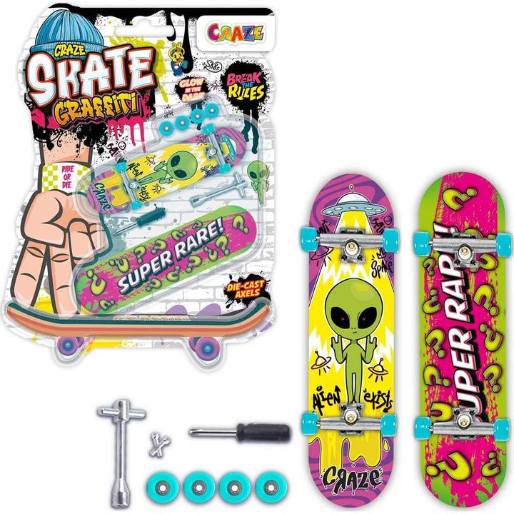 Produktbild Craze Finger-Skateboard Double Mix (Multilingual)