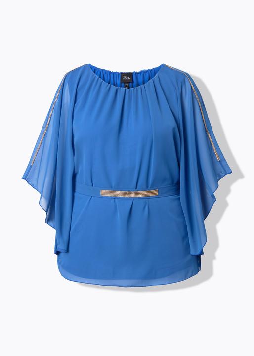 Actual product image Ulla Popken Layered Chiffon Blouse (58)