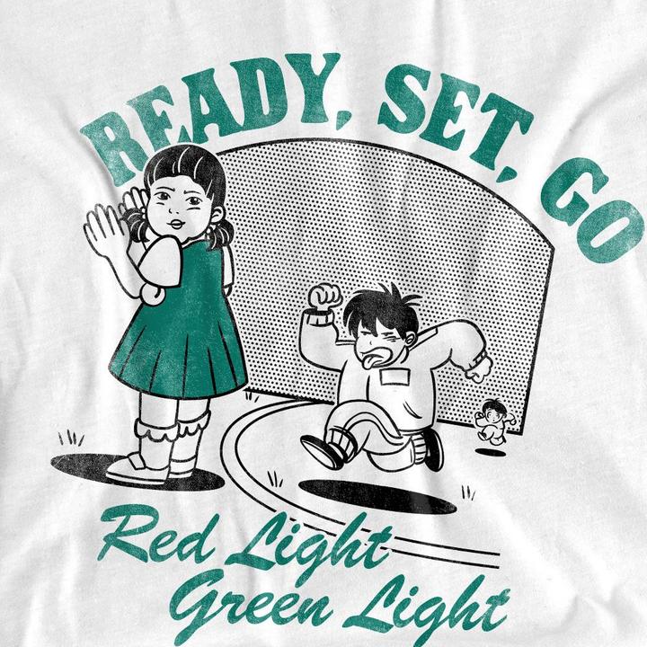 Produktbild Squid Game Red Light Green Light TShirt (XL)