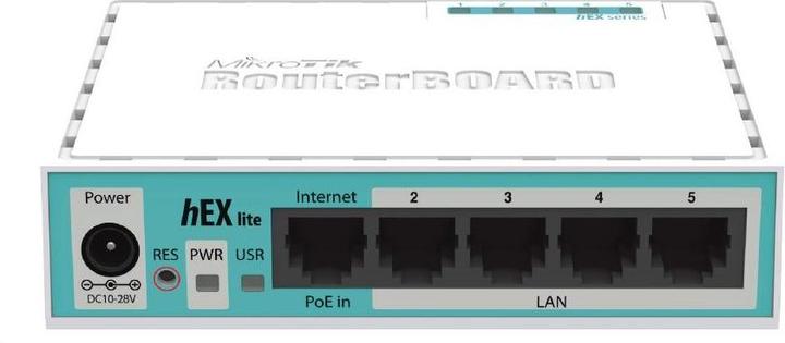 Actual product image MikroTik Router hEX Lite RB750R2