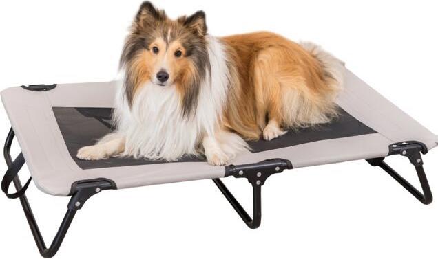 Produktbild Trixie Hundeliege Strong Edition, 79 x 19 x 50 cm, Grau / Schwarz (Hund)