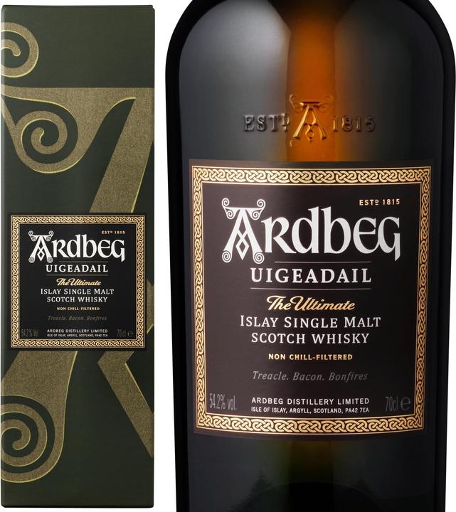 Image du produit Ardbeg Uigeadail (Single Malt, Scotch Whisky, 1 x 70 cl)