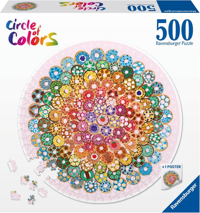 Immagine prodotto Ravensburger Circle of Colors Donuts (500 pezzi)