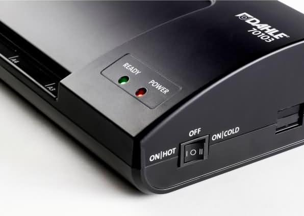 Actual product image Dahle Laminator A3 black 2 rolls hot and cold laminator (125 µm, A3)