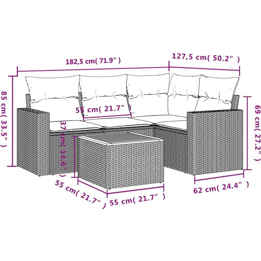 Thumbnail - VidaXL, Gartenlounge, Stefanida
