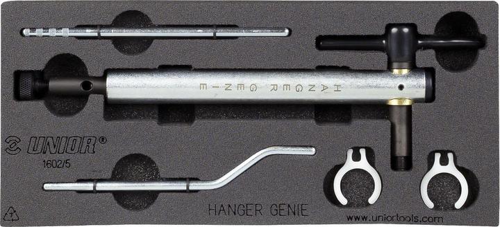 Immagine prodotto Unior Hanger Genie, calibro di controllo per i ganci del deragliatore 1602/5