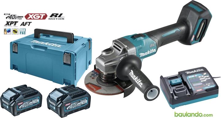 Produktbild Makita 40V Akku-Winkelschleifer GA005GM201 (125 mm)