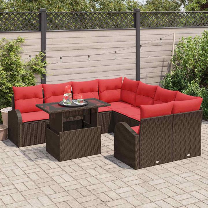 Produktbild vidaXL Gartensofa-set