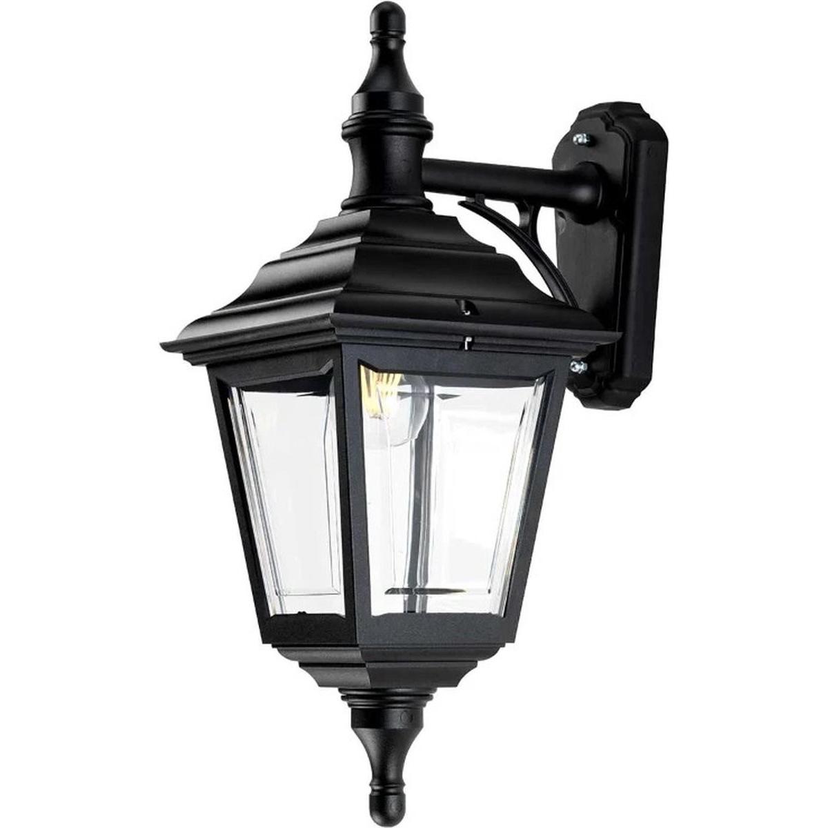 Elstead Lighting Nero Illuminazione Esterna, Kerry Lampada Da Parete Per Esterni E27 Ip44 Anti-Acqua (E27, Ip44)