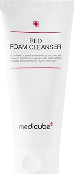Medicube Red Foam Cleanser - Deeply Cleanses, Removes Impurities, Controls Sebum (Cleansing Foam, 120 ml)