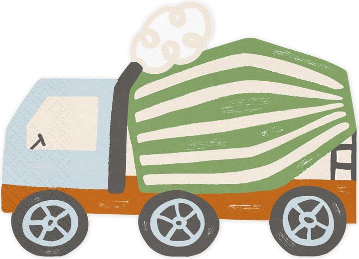 Partydeco Camion (20 x, 16 x 13 cm)