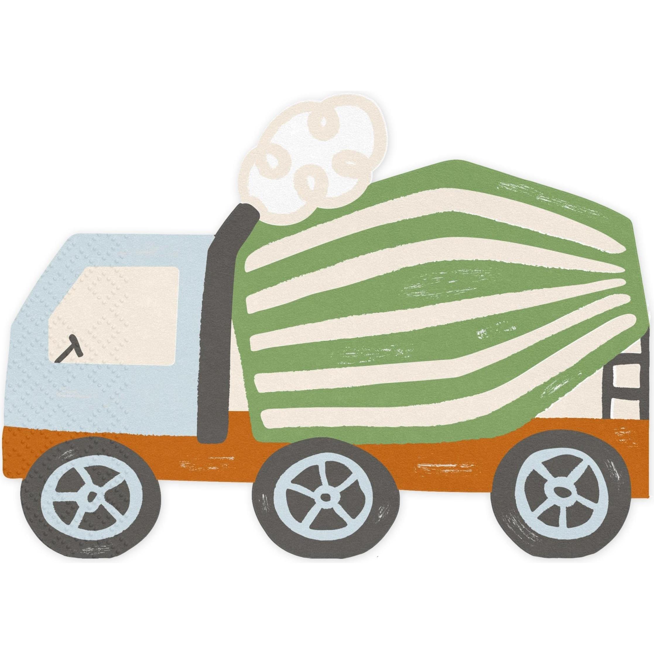Partydeco, Servietten, Camion (20 x, 15.5 x 1 x 17 cm)