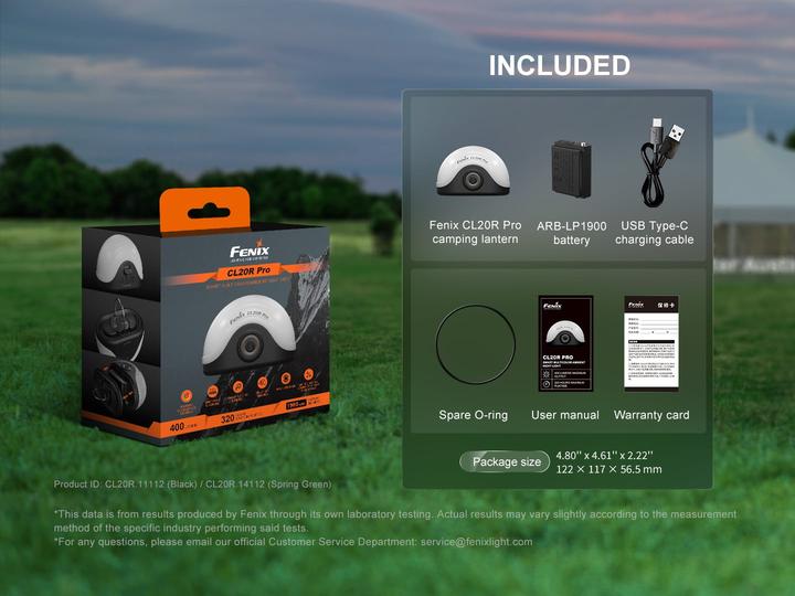 Produktbild Fenix CL20R PRO, smart LED-Laterne