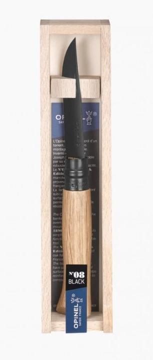 Actual product image Opinel N°08 Black Oak (8.80 cm)