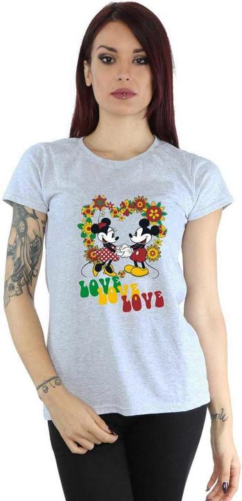 Produktbild Disney Mickey And Minnie Mouse Hippie Love TShirt (L)