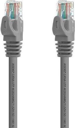 Image du produit Aisens A146-0334 Câble réseau gris 1 mCat.7 câble brut S/FTP (S-STP) (S/FTP, CAT7, 1 m)