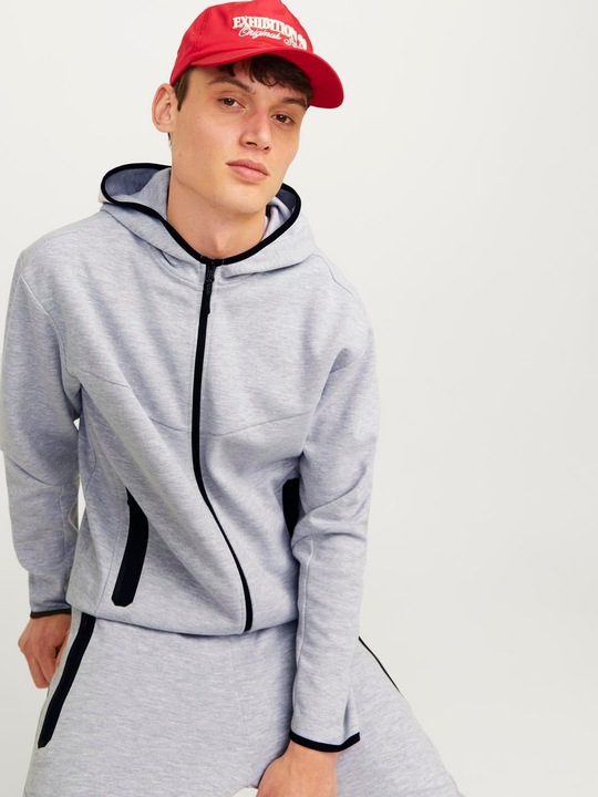 Actual product image Jack & Jones Jcofusion Sweat Zip Hood Noos (M)