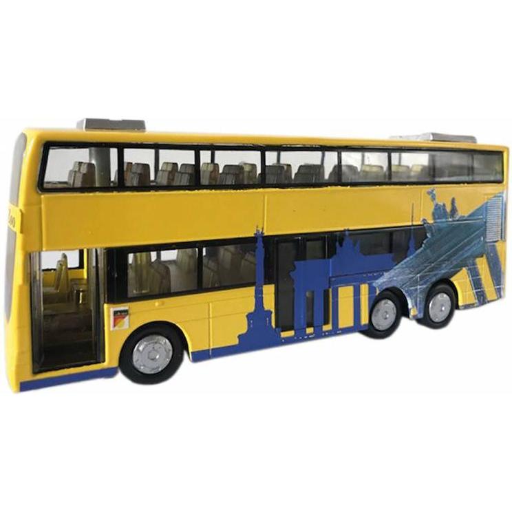 Idena Doppeldecker Bus Berlin mit Rückzug 15cm