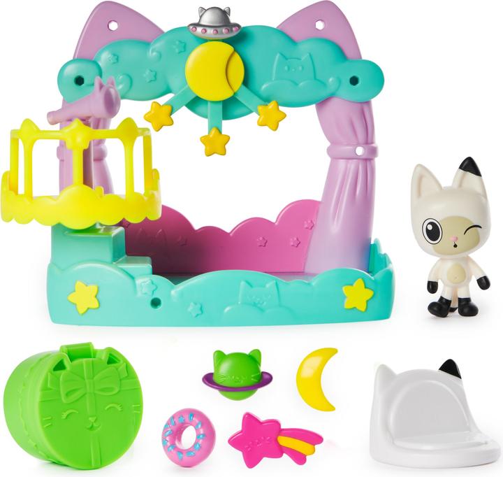 Actual product image Gabby's Dollhouse Pandy Paws Dreamy Balcony