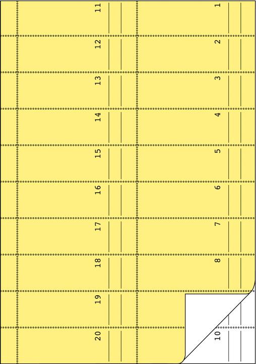 Nährwerte und Zutaten Avery Bonbuch (50 x)