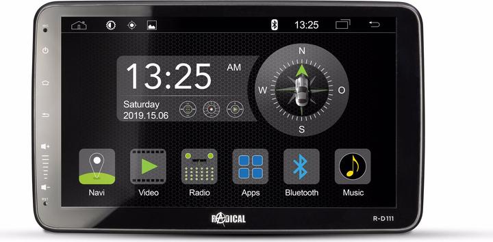 Image du produit Radical R-D111 1-DIN (Voiture Android, Apple Carplay)