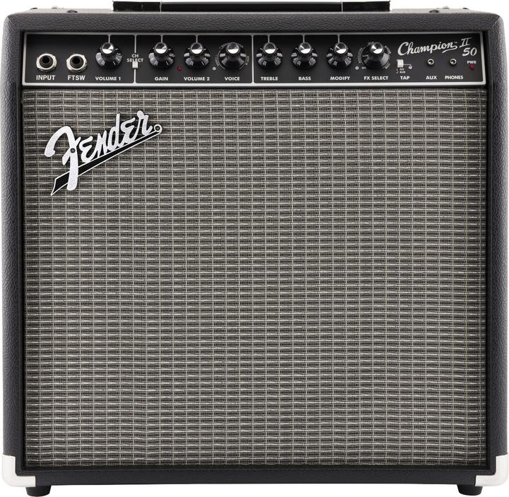 Fender Champion II 50 combo amplifier for electric guitar, 50 watts (Guitar, 50 W)