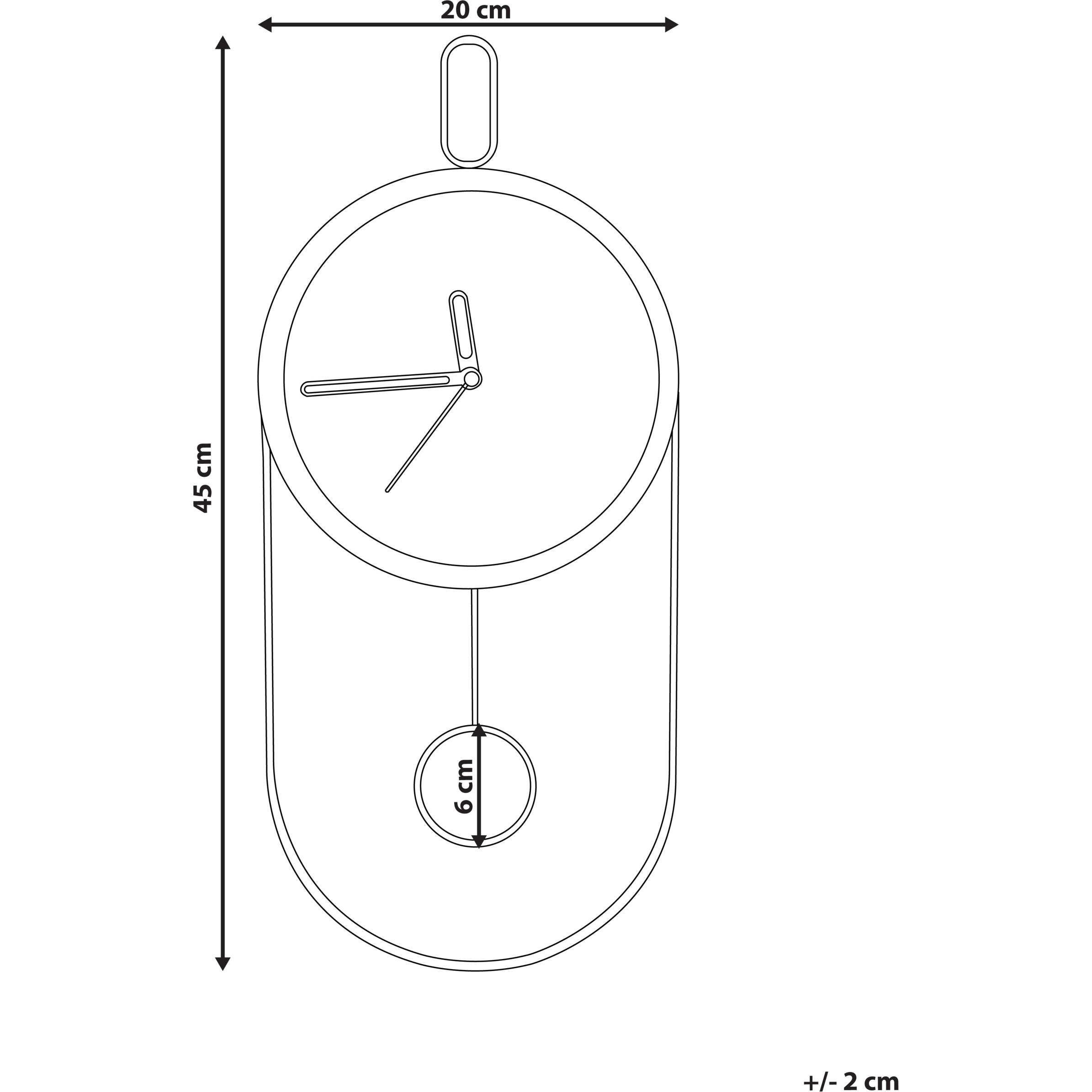 Thumbnail - Beliani, Wanduhr, Sierre