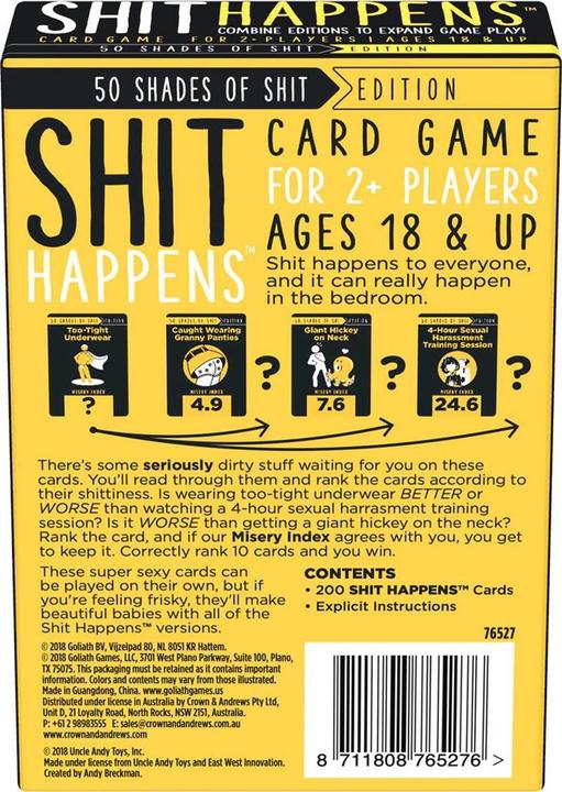 Produktbild Goliath Toys Verdammt Nochmal 50 Shades of Shit (Englisch)