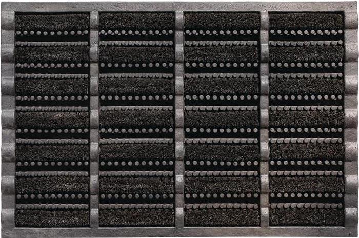 Produktbild Hamat Fussmatte schwarz 60% Gummi / 40% Kokos L600xB400xS25mm (60 x 40 cm)