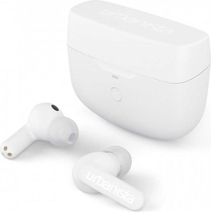 Produktbild Urbanista Atlanta true wireless earphones Pure White (ANC, 8 h, Kabellos)