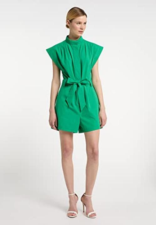 Actual product image Nally Elegant playsuit with concealed button closure, even waistband, and side patch pockets (XS)
