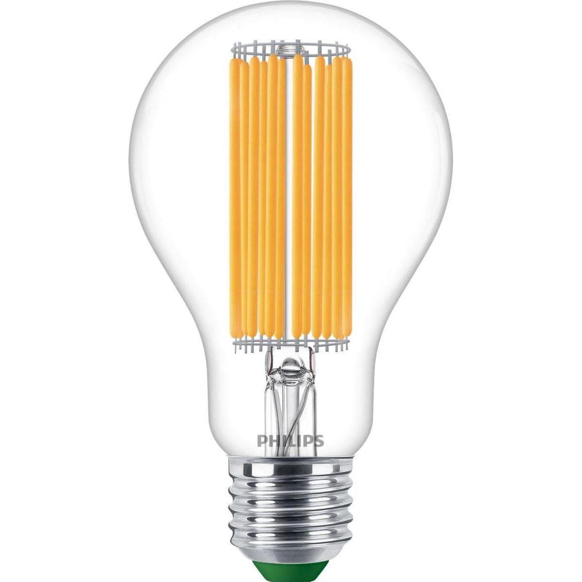 Philips, Leuchtmittel, LED Lampe Glühbirnenform E27 7,3 Watt klar warmweiss Filament (E27, 7.30 W, 1535 lm, 1 x, A)