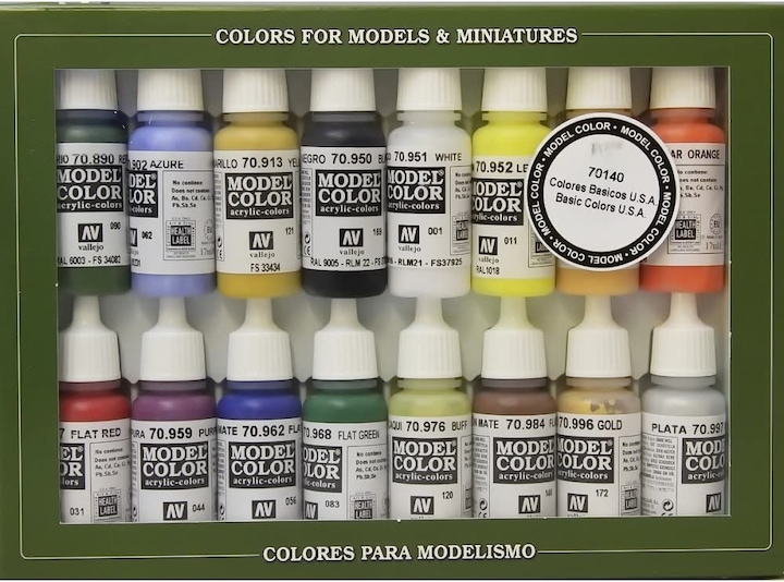 Produktbild Vallejo Farbset 16x17ml