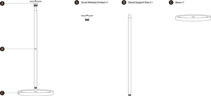 Produktbild XGIMI Floor Stand for HORIZON S Series (Boden)