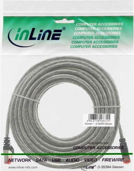 Immagine prodotto InLine Cavo patch (S/FTP, CAT6, 15 m)