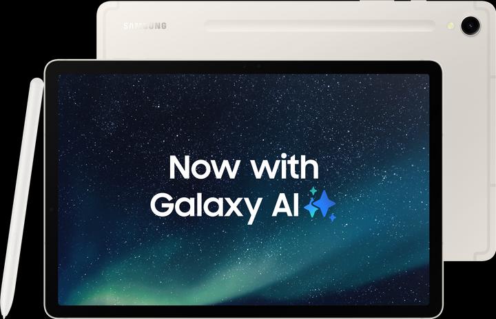 Samsung Galaxy Tab S9 5G (5G, 11", 128 GB, Beige)