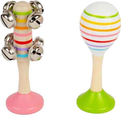 Bigjigs Musik-Shaker aus Holz, 2 Stk.