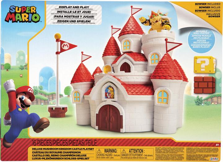 Image du produit Jakks Pacific Super Mario - Jeu du château du royaume des champignons (58541-4L)