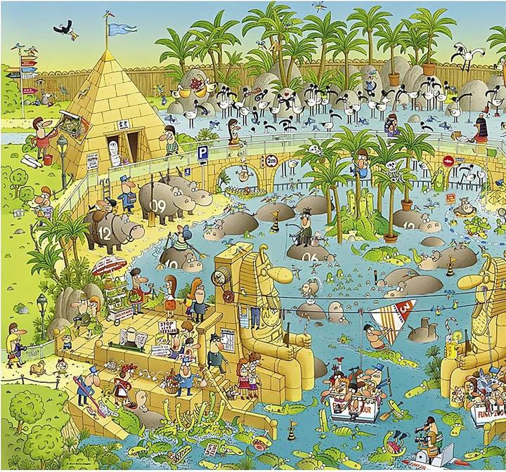 Productafbeelding Heye Nijl Habitat Standaard (1000 onderdelen)