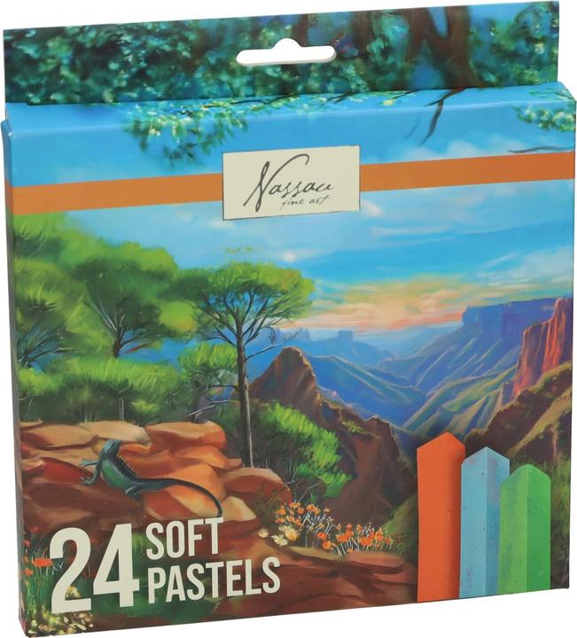 Image du produit Grafix Weiche Pastellfarben, 24er-Set (24 x)