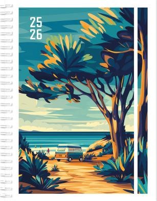 Produktbild Simplex Schüleragenda Emotions 24/25 500211.25 1T/1S 12M Univers ML 12x16.5cm (A6, Deutsch)